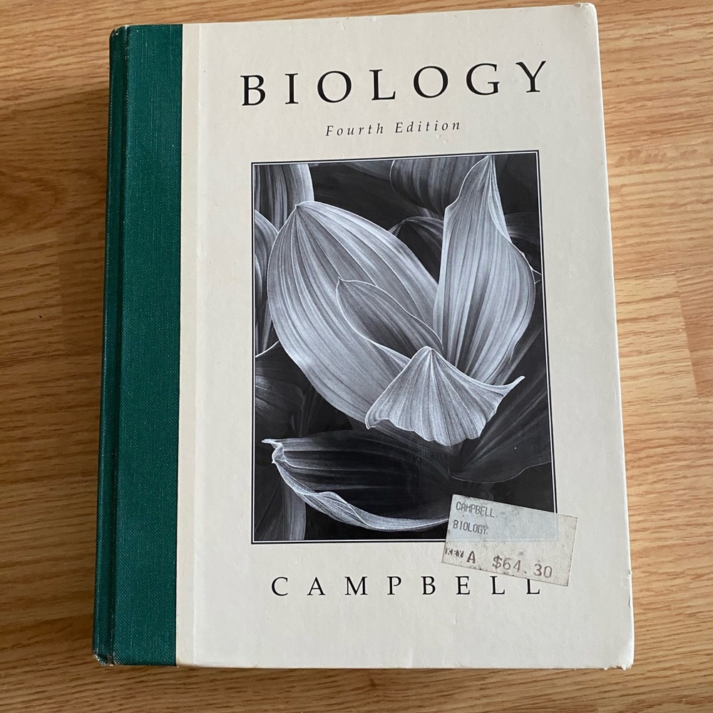 Hard Cover Biology Book